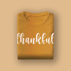 Printed Orange Tshirt